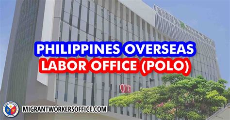 philippine overseas labor office location.